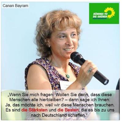 Dem IS wird es freuen: Berliner Abgeordnete der Grünen setzt sich unterschiedslos für Bleiberecht für alle ein