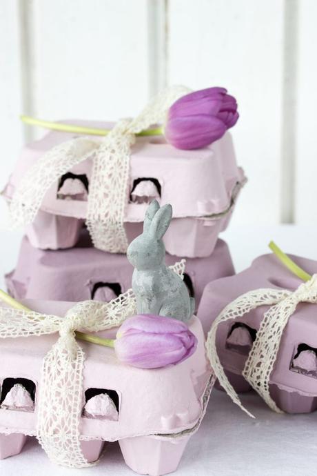 Eierschachtel-DIY & Schoko-Mini-Cupcakes zu Ostern