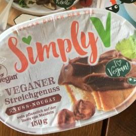Simply V veganer Streichgenuss Nuss-Nougat