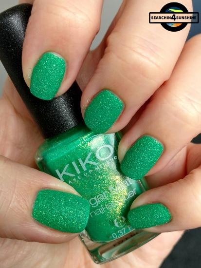 [Nails] #AlteLackeNeueLiebe mit KIKO Sugar Mat nail lacquer 643 Spring Green