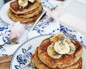 Gesundes Frühstückchen mit ediths! Bananen-Kokos-Pancakes mit Ahornsirup