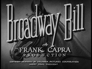 Broadway Bill, 1934