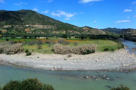 Flussschleife im grünen Norden Marokkos