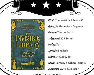 Genevieve Cogman – The Invisible Library