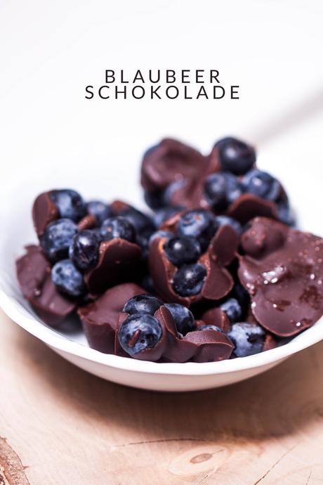 Superfood Nervennahrung – Leckere Blaubeer-Schokolade