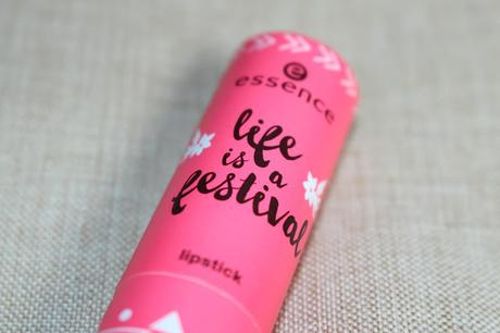 Essence life is a festival trend edition lipstick Review - 02 stay hippie