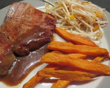 Mariniertes Steak vom Gelbflossen-Thun