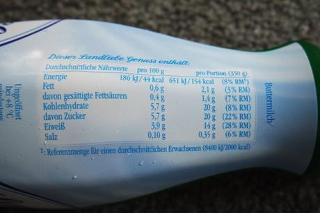 „Landliebe “ Buttermilch