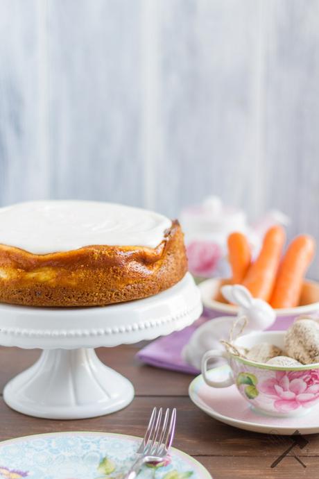 Karotten-Cheesecake für die Ostertafel