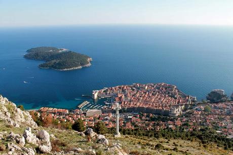 Die Seilbahn über Dubrovnik
