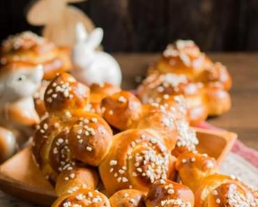 Germteig Osterhasen – Happy Easter