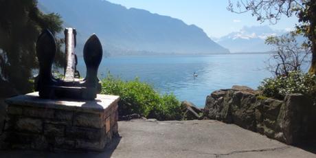 das Flugboot in Montreux