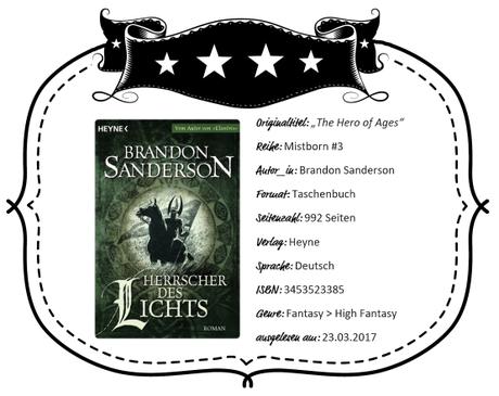 Brandon Sanderson – Herrscher des Lichts