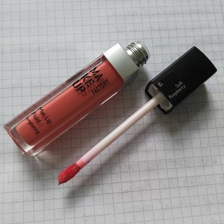 Make Up Factory Mat Lip Fluid Longlasting 65 Soft Raspberry + Alterra Nagellack 01 Rose Blossom