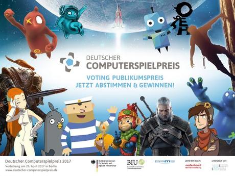 Dem Ziel entgegen: Endspurt beim Deutschen Computerspielpreis 2017