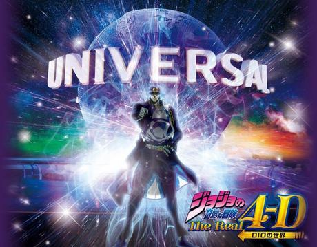 Ankündigung zu Jojo’s Adventure in 4D von Universal Studios