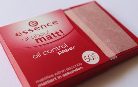 Essence - All about Matt! Oil Control Paper