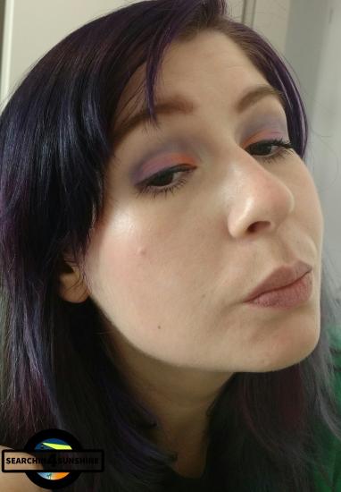 [Eyes] Kat Von D pastel goth eyeshadow palette: clementine, meow & dope