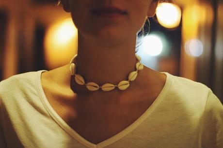 OOTD: Shell Necklace
