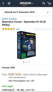 Amazon-Betrüger unterwegs! Auch Animes sind betroffen!