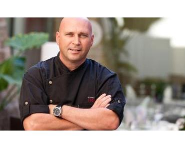 Spanischer Bomba-Reis mit Safran, Hummer und getrockneten Tomaten