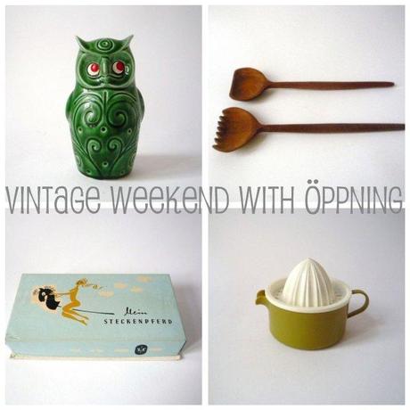 Retrofriday...with vintage goodies from öppning