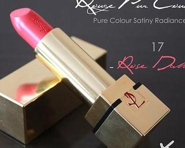 Die Suche hat ein Ende - mein Frühlingslippenstift: Rouge Pur Couture "17 - Rose Dahlia" von Yves Saint Laurent