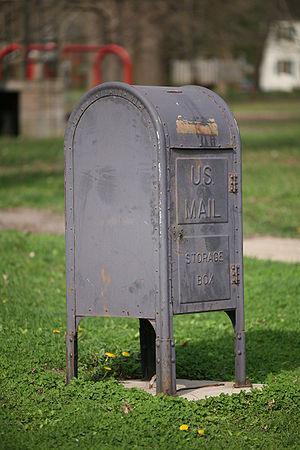 U.S. Mail Storage Box