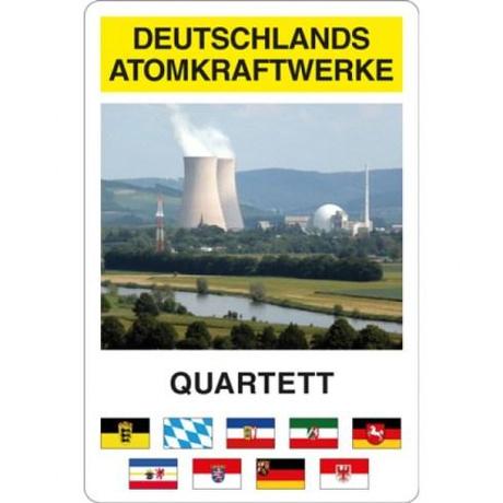 Das erste Quartett-Spiel mit Deutschlands Atomkraftwerken