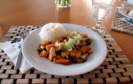 Einfach Asiatisch: Poulet Sweet and Sour mit Gemüse – Mjami!