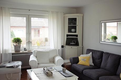 new colours in living room / neue Farben im Wohnzimmer