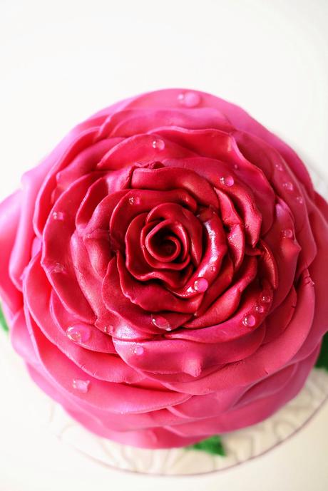 Rosen Torte zum Muttertag