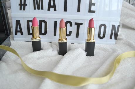 L'Oréal Paris Color Riche Matte Addiction Lipsticks - neu im Sortiment