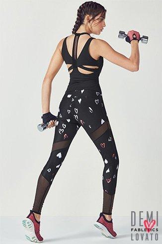 Demi Lovato x Fabletics – Mode Kollektion mit Sport Outfits startet im Mai 2017