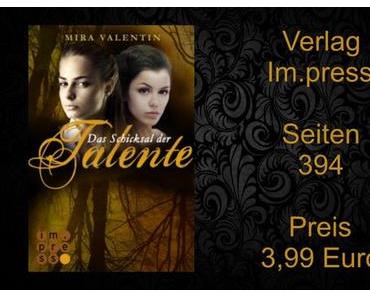 Rezension | Das Schicksal der Talente von Mira Valentin