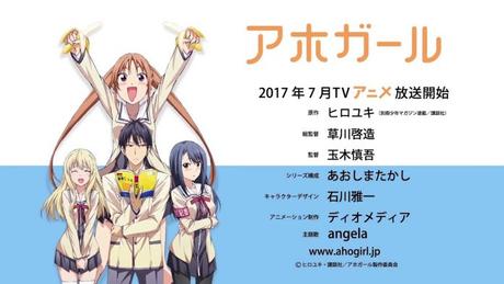 Neue Infos zum „Aho-Girl: Clueless Girl”-Anime sind veröffentlicht worden