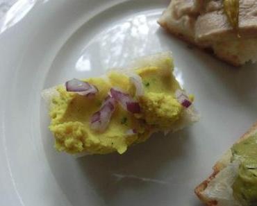 Curry-Linsen-Aufstrich