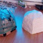 Eine Pilzlampe aus Pappmache bauen