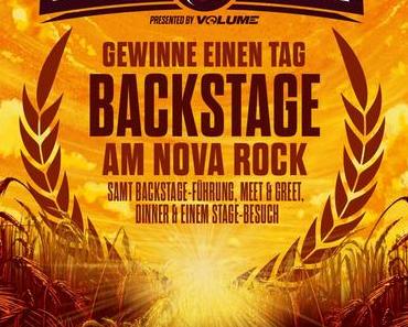 Gewinne einen exklusiven Backstage-Tag am Nova Rock!