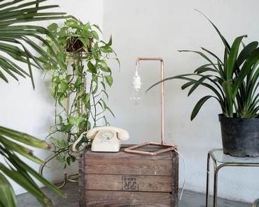 DIY: Kupferleuchte selbst gemacht + meine 6 liebsten Lampen* / DIY Copper Lamp