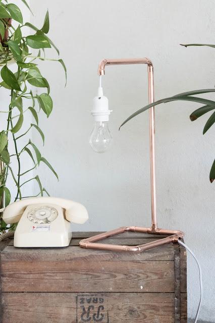 DIY: Kupferleuchte selbst gemacht + meine 6 liebsten Lampen* / DIY Copper Lamp