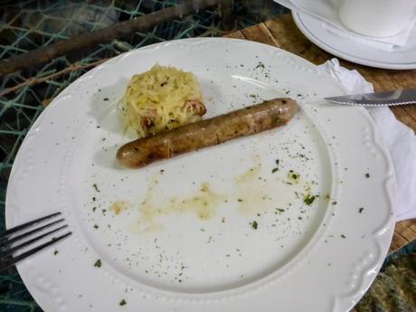 Bratwurst-Sauerkraut