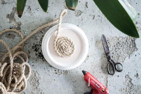 DIY: Pflanzentopf aus einem Sisal - Seil | Sisal Plant Basket