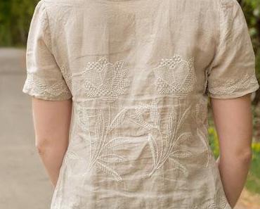 Sorbetto Top mit Ärmeln