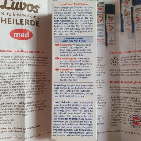 /Review/ Luvos Heilerde med Akut-Serum