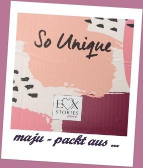 So Unique – Box Stories -gofeminin – unboxed