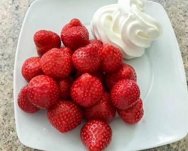 Erdbeeren-mit-Sahne-Tag – der amerikanische National Strawberries and Cream Day