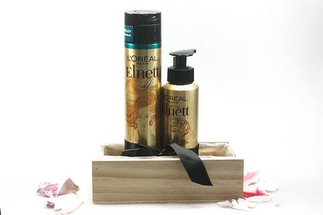 L'Oréal Elnett de Luxe Sanfte Wellen Haarspray und Crème De Mousse