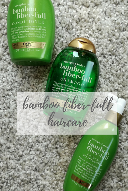 Beauty | ogx bamboo fiber-full Volumen-Haarpflege