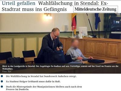 Organisierte Kriminalität: CDU-Abgeordneter wegen Wahlfälschung zu Gefängnis verurteilt